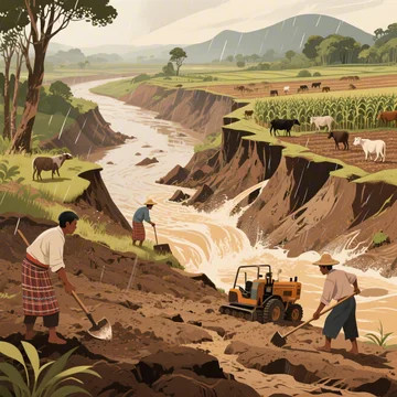 Erosi Tanah: Dari Deforestasi hingga Pertanian yang Tidak Berkelanjutan
