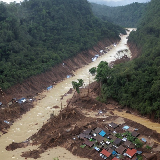 Dampak Gempa Alami terhadap Kehilangan Lahan dan Longsor di Indonesia